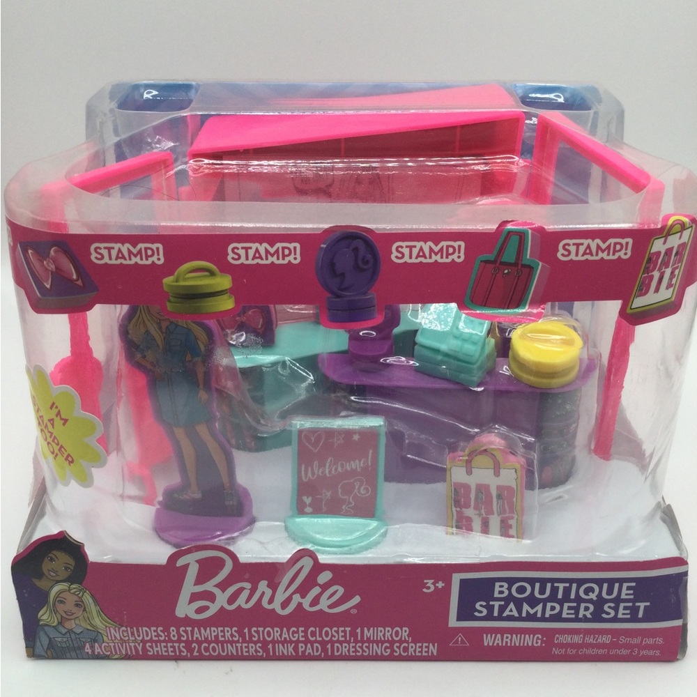 Barbie Boutique Stamp Set NEW